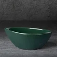 Misa ceramiczna BENTO o kształcie łódki - 20 x 8 x 8 cm - turkusowy 1