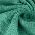 Ręcznik KAYA klasyczny z żakardową bordiurą - 70 x 140 cm - miętowy 5