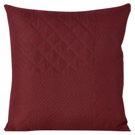 DESIGN 91 Poszewka BONI z patchworkowym motywem wytłaczanym techniką hot press DESIGN 91 Poszewka BONI z patchworkowym motywem wytłaczanym techniką hot press - 40 x 40 cm