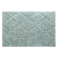 Miękki bawełniany dywanik CHIC zdobiony geometrycznym wzorem z kryształkami - 50 x 70 cm - miętowy 2