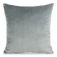 Poszewka GAJA 1 z welwetu o delikatnym połysku gładka - 45 x 45 cm - srebrny 1