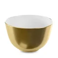 Misa ceramiczna EBRU biało-złota - ∅ 30 x 18 cm - biały 2