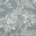 EUROFIRANY CLASSIC Komplet pościeli SONIA 8 z bawełny z motywem liści - 220 x 200 cm - miętowy 2