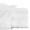 Ręcznik KAYA klasyczny z żakardową bordiurą - 30 x 50 cm - biały 1