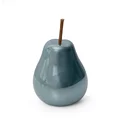 Gruszka - figurka ceramiczna SIMONA z perłowym połyskiem - 8 x 8 x 13 cm - turkusowy 2