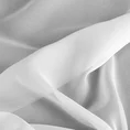 Firana ARLETA z lekkiej tkaniny szyfonowej z delikatnym połyskiem - 135 x 270 cm - biały 9
