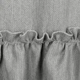Zasłona LENA z falbaną z tkaniny o płóciennym splocie - 140 x 300 cm - srebrny 14
