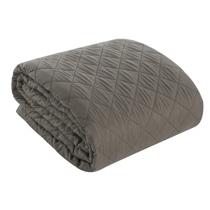 DESIGN 91 Narzuta ALARA 3 z geometrycznym wzorem wytłaczanym techniką hot press DESIGN 91 Narzuta ALARA 3 z geometrycznym wzorem wytłaczanym techniką hot press - 220 x 240 cm