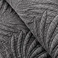 EUROFIRANY PREMIUM Narzuta STONE z tkaniny stonewashed pikowana metodą hot press - 170 x 210 cm - stalowy 3