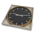 Duży zegar dworcowy o średnicy 60 cm - 40 x 4 x 40 cm - grafitowy 3