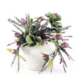 LAWENDA gałązka, kwiat sztuczny dekoracyjny - dł. 60 cm dł. kwiaty 33 cm - fioletowy 3