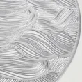 Podkładka okrągła WIKI z ażurowym wzorem srebrna - ∅ 38 cm - srebrny 2