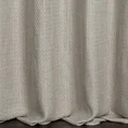 Zasłona MADISON w stylu eko o luźnym i ozdobnym splocie - 140 x 250 cm - szary 3