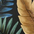 Obraz LEAVES 1 ręcznie malowane na płótnie liście - 60 x 60 cm - czarny 2