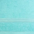 Ręcznik z bordiurą podkreśloną błyszczącą nicią - 50 x 90 cm - niebieski 2