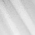 Firana MINDY zdobiona połyskującymi dżetami biała - 140 x 250 cm - biały 5