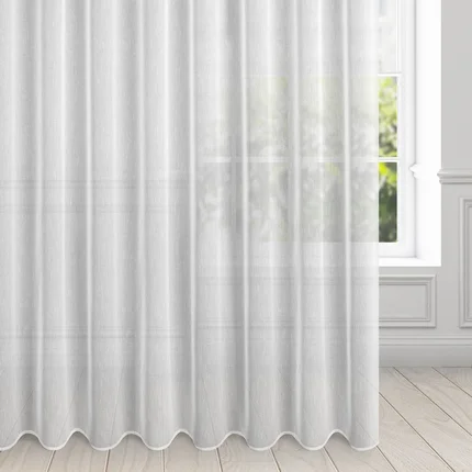 Firana o strukturze drobnego deszczyku Firana o strukturze drobnego deszczyku - 400 x 250 cm