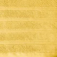 DESIGN 91 Ręcznik POP klasyczny jednokolorowy - 50 x 90 cm - musztardowy 2