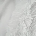 Narzuta LETTIE z miękkiego i przyjemnego w dotyku ekologicznego futerka z długim włosem - 70 x 160 cm - biały 3