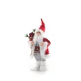 Mikołaj - figurka świąteczna  z workiem prezentów - 26 x 16 x 45 cm - czerwony 1