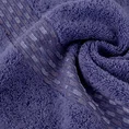 Ręcznik RIVA chłonny i wytrzymały z przeplataną bordiurą - 70 x 140 cm - fioletowy 5