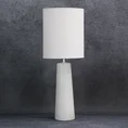 Lampa dekoracyjna LIA z matowym abażurem - ∅ 24 x 69 cm - kremowy 1