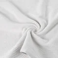 Ręcznik DAFNE z bawełny podkreślony żakardową bordiurą z motywem zebry - 70 x 140 cm - biały 4