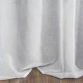 Firana GRACE z pasem ażurowego haftu oraz lekkiej etaminy - 135 x 250 cm - biały 3
