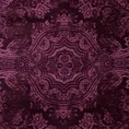 TERRA COLLECTION Komplet pościeli AVINION 5 z makosatyny bawełnianej z ornamentowym wzorem - 220 x 200 cm - fioletowy 10