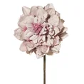 DALIA kwiat sztuczny dekoracyjny - dł. 75 cm śr. kwiat 20 cm - jasnofioletowy 1