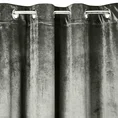 DESIGN 91 Zasłona TAYLOR z miękkiej tkaniny welwetowej - 140 x 250 cm - szary 4