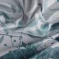 Zasłona FIONA ze zwiewnej tkaniny z nadrukiem liści - 140 x 270 cm - biały 13