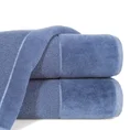 EUROFIRANY CLASSIC Ręcznik LUCY z miękką welurową bordiurą - 30 x 50 cm - niebieski 1