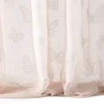 DESIGN 91 Dekoracja okienna MARIPOS z gładkiej tkaniny z wypukłym nadrukiem  świecących  motyli - 140 x 250 cm - różowy 3