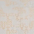 Zasłona LAURA z welwetu z cieniowanym srebrno złotym wzorem w stylu boho - 140 x 250 cm - kremowy 12