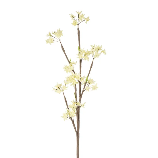 Kwiat dekoracyjny FLORE - 80 cm - żółty