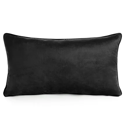 Poduszka z wypełnieniem GAJA 3 welwetowa z kontrastującą lamówką Poduszka z wypełnieniem GAJA 3 welwetowa z kontrastującą lamówką - 30 x 50 cm