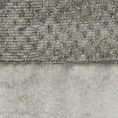 Welwetowa zasłona z listwą przetykaną błyszczącą nicią - 140 x 250 cm - szarobeżowy 6