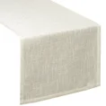 Bieżnik INES 12 z przetykaną błyszczącą nicią - 40 x 140 cm - kremowy 3