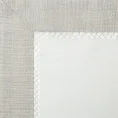 Komplet  serwet EMMA z mereżką i ozdobną listwą 4 szt - 30 x 40 cm - biały 2