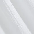Zasłona  ZUHAL z lekkiej gniecionej etaminy w stylu eko - 140 x 250 cm - biały 5