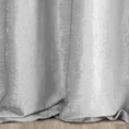 Zasłona CLAIRE z lśniącej tkaniny szenilowej - 140 x 250 cm - szary 3
