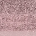 Ręcznik DAMLA z welurową bordiurą - 50 x 90 cm - liliowy 2