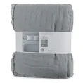 EUROFIRANY CLASSIC Narzuta obszyta falbaną pikowana techniką hot press - 170 x 210 cm - srebrny 6