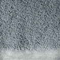 Ręcznik z delikatną bordiurą - 70 x 140 cm - stalowy 2