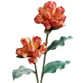 CHRYZANTEMA sztuczny kwiat dekoracyjny z pianki - dł. 73 cm śr. kwiat 18 cm - różowy 1