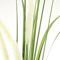 TRAWA OZDOBNA Z DŁUGIMI KŁOSAMI, sztuczna roślina dekoracyjna - 53 cm - kremowy 2