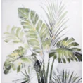 Obraz NATURAL ręcznie malowany na płótnie - 100 x 100 cm - zielony 1