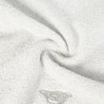 Ręcznik zdobiony haftem z ptaszkami - 50 x 90 cm - beżowy 5