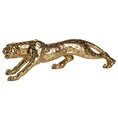 Gepard figurka ceramiczna złota - 60 x 14 x 14 cm - złoty 1
